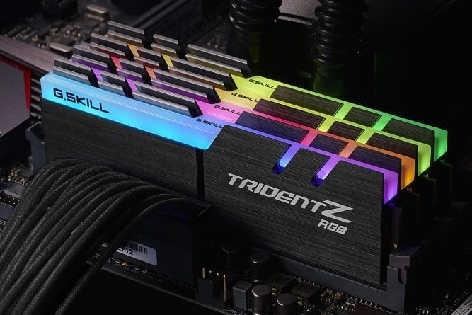 G.Skill TridentZ RGB DDR4, 4x8GB, 3600MHz, CL16 (F4-3600C16Q-32GTZR) hind ja info | Operatiivmälu (RAM) | kaup24.ee
