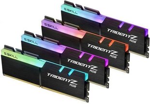 G.Skill TridentZ RGB DDR4. 4x8GB 2666MHz, CL18 (F4-2666C18Q-32GTZR) hind ja info | Operatiivmälu (RAM) | kaup24.ee
