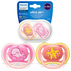 Lutt Philips Avent Ultra Air SCF085/04, 6-18 kuud, 2 tk hind ja info | Lutid | kaup24.ee