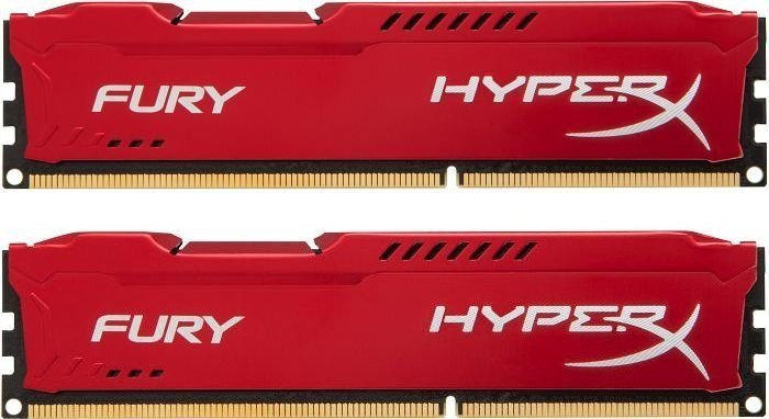 HyperX FURY DDR3 2x4GB 1333MHz CL9 (HX313C9FRK2/8) hind ja info | Operatiivmälu (RAM) | kaup24.ee