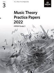 Music Theory Practice Papers 2022, ABRSM Grade 3 цена и информация | Книги об искусстве | kaup24.ee