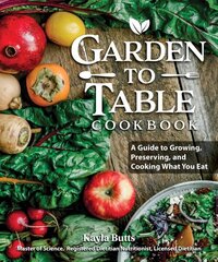 Garden to Table Cookbook: A Guide to Growing, Preserving, and Cooking What You Eat hind ja info | Retseptiraamatud | kaup24.ee