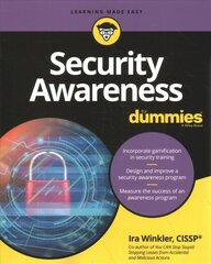 Security Awareness For Dummies цена и информация | Книги по экономике | kaup24.ee