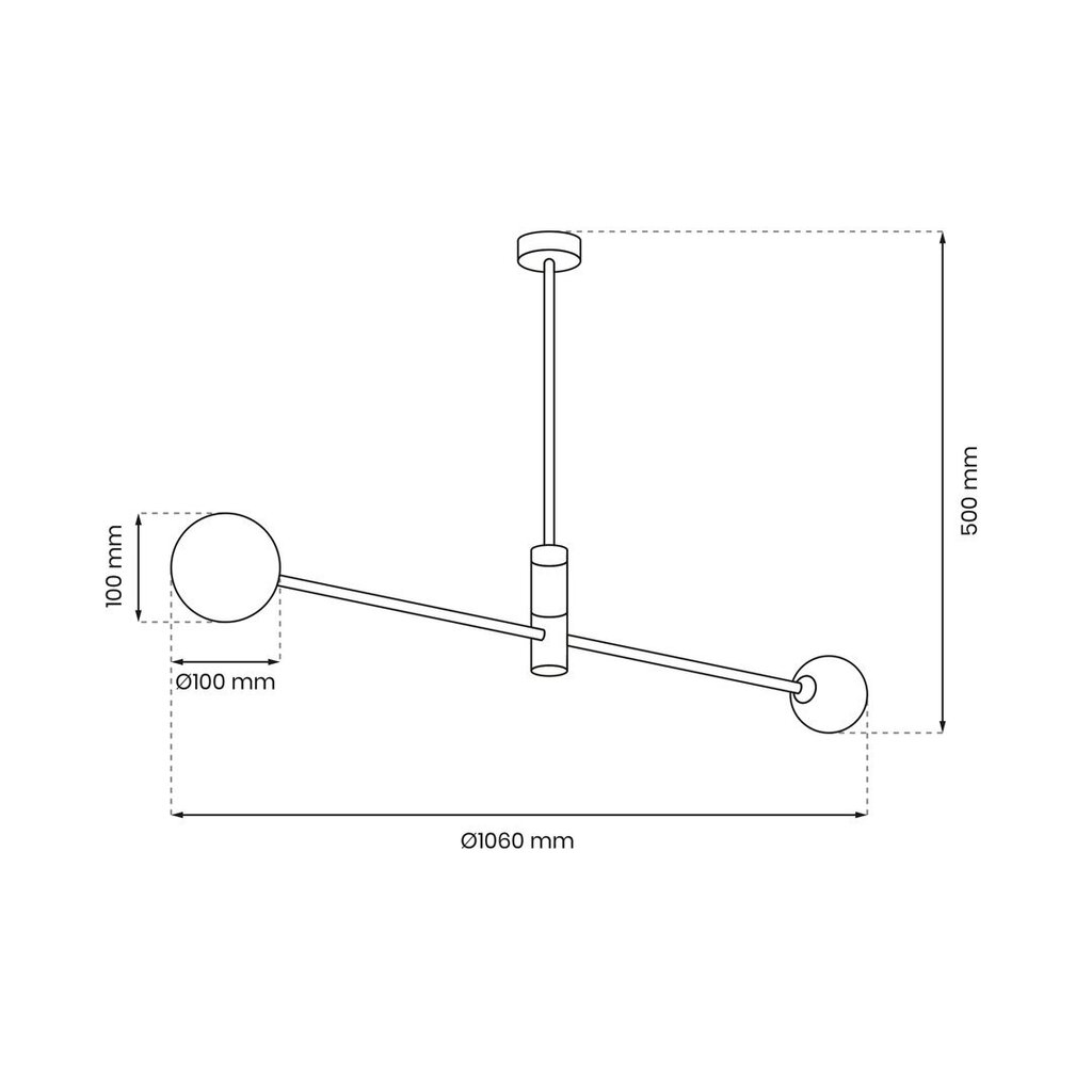 Eko-Light rippvalgusti Dori hind ja info | Rippvalgustid | kaup24.ee