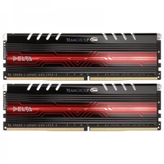 Team Group Delta DDR4 2x16Гб, 2400МГц, CL15 (TDTRD432G2400HC15BDC01) цена и информация | Оперативная память (RAM) | kaup24.ee