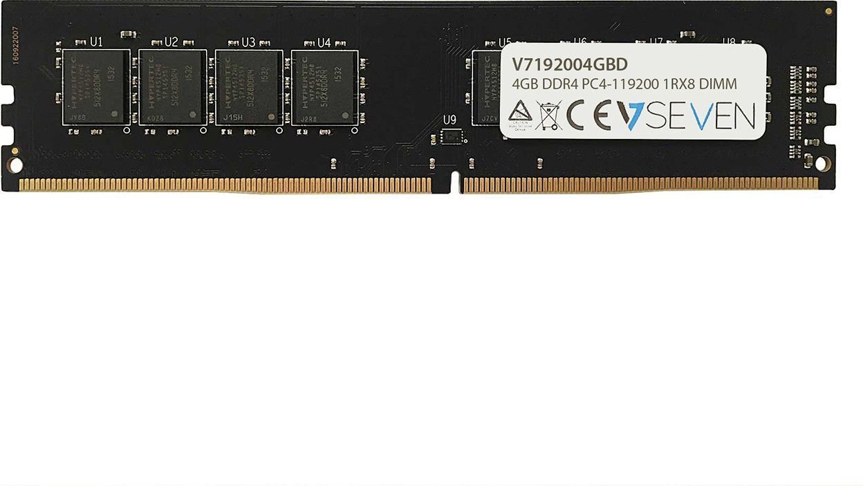 V7 DDR4 4GB, 2400MHz, CL17 V7192004GBD hind ja info | Operatiivmälu (RAM) | kaup24.ee