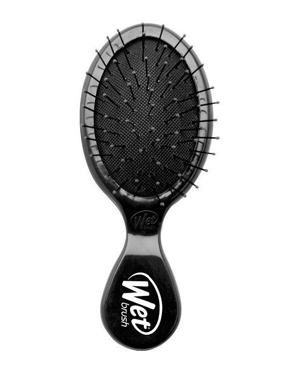 Juuksehari Wet Brush Mini, must hind ja info | Juukseharjad, kammid, juuksuri käärid | kaup24.ee