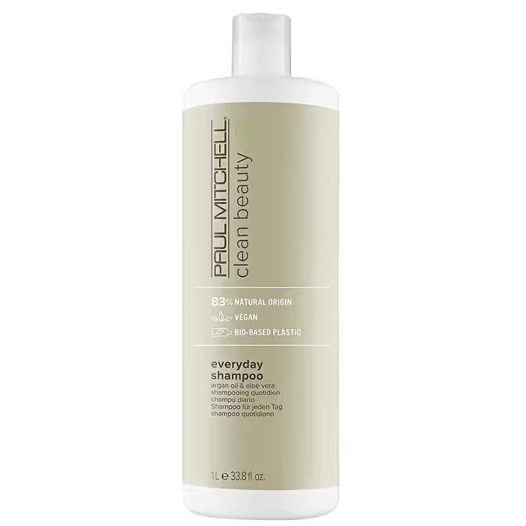 Šampoon igapäevaseks kasutamiseks Paul Mitchell Clean Beauty, 1000ml цена и информация | Šampoonid | kaup24.ee