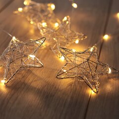 DecoKing valguskett Snowflakes, 38 LED hind ja info | Jõulutuled | kaup24.ee