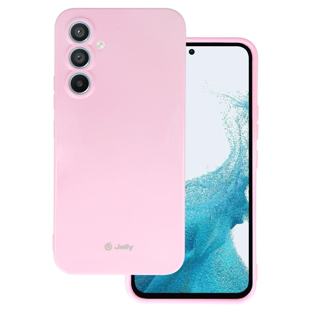 Telefoniümbris Samsung Galaxy A54, Jelly Case, roosa hind ja info | Telefoni kaaned, ümbrised | kaup24.ee