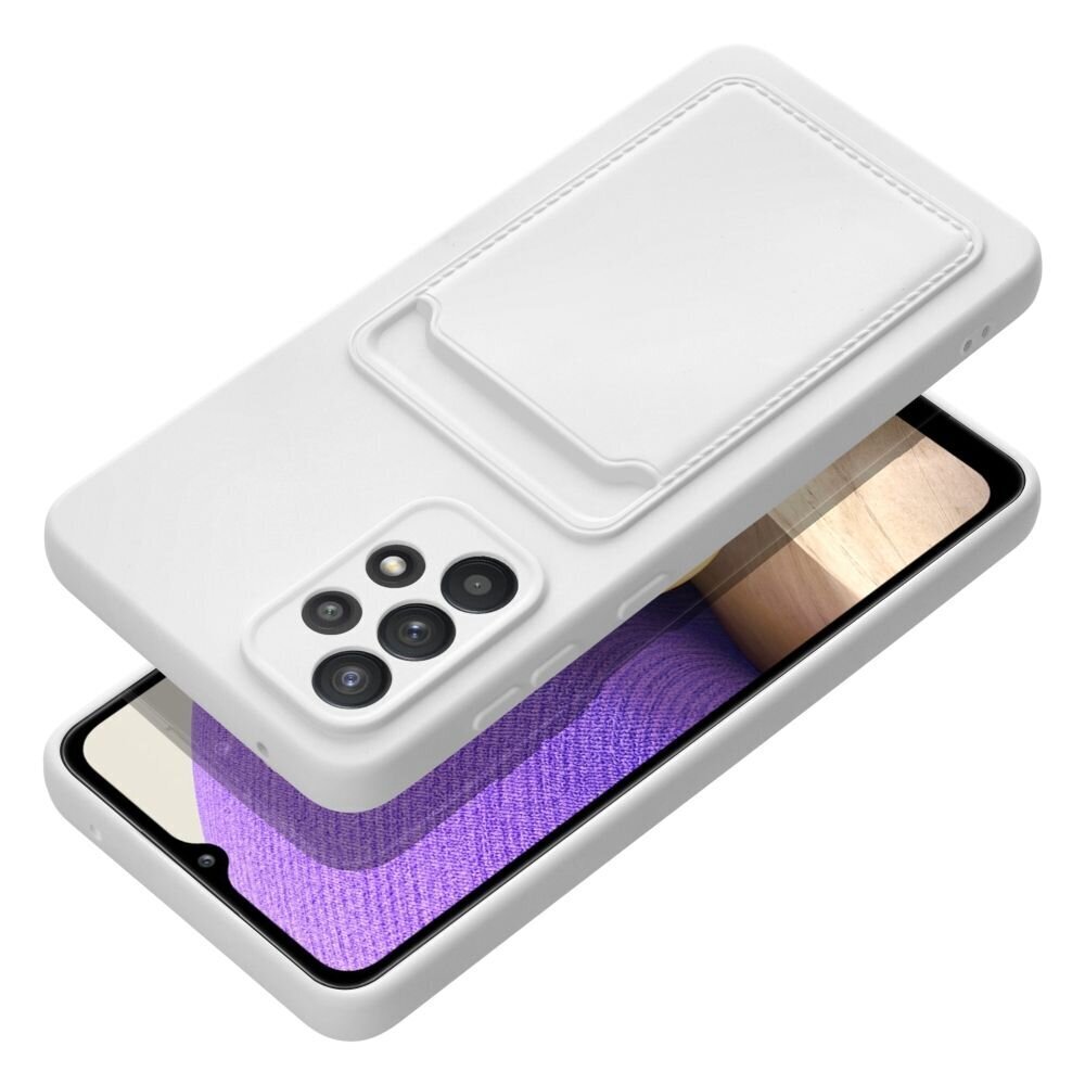 Telefoniümbris Forcell CARD - SAMSUNG A54, valge цена и информация | Telefoni kaaned, ümbrised | kaup24.ee