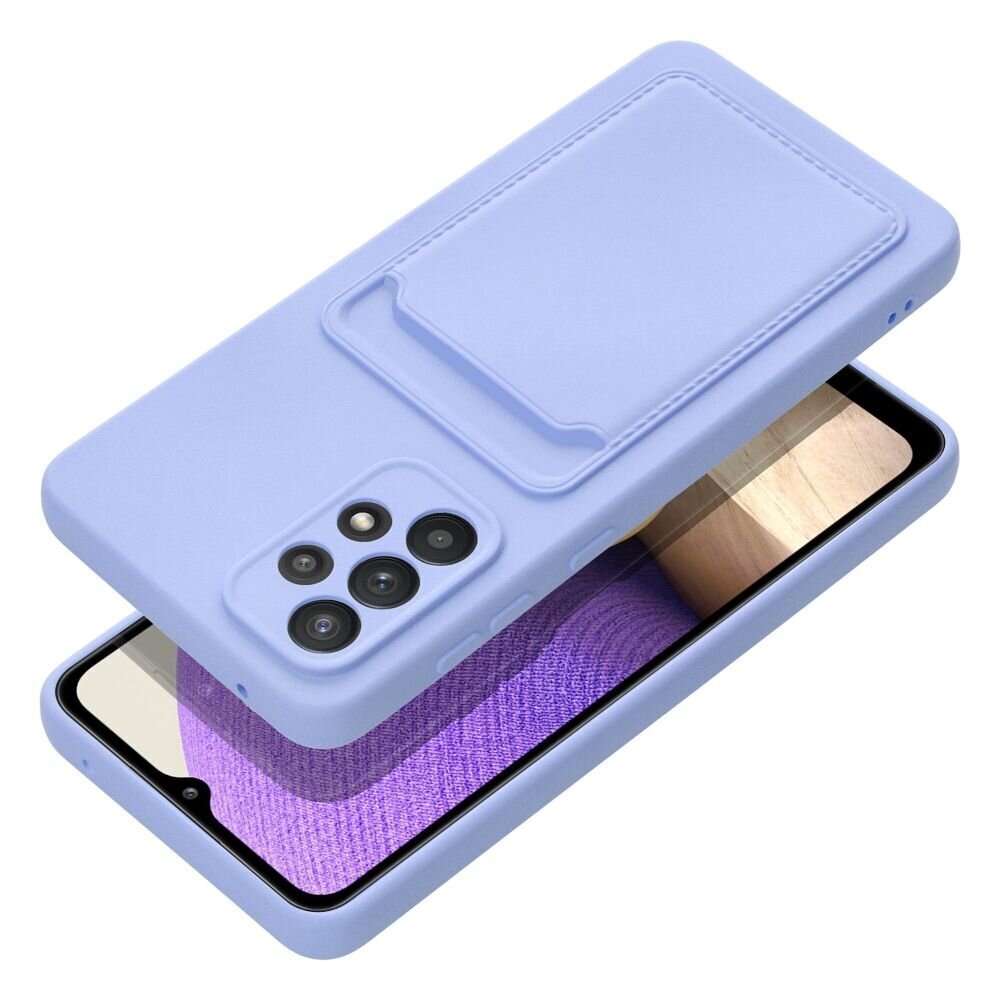 Telefoniümbris Forcell CARD - SAMSUNG A54, lilla hind ja info | Telefoni kaaned, ümbrised | kaup24.ee