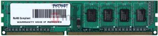 Patriot Signature DDR3 4GB 1600MHz CL11 (PSD34G160081) цена и информация | Оперативная память (RAM) | kaup24.ee