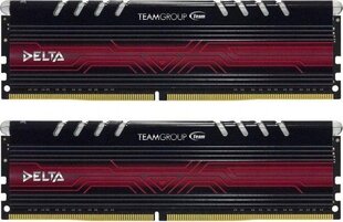 Team Group Delta LED, DDR4, 2x16Гб, 3000МГц, CL16 (TDTRD432G3000HC16CDC01) цена и информация | Оперативная память (RAM) | kaup24.ee