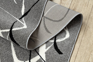 Rugsx ковровая дорожка Silver Choco, серая, 120 см цена и информация | Ковры | kaup24.ee