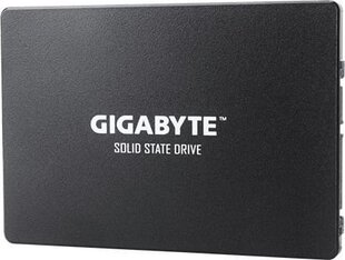 SSD|GIGABYTE|120GB|SATA 3.0|Write speed 280 MBytes/sec|Read speed 350 MBytes/sec|2,5"|TBW 75 TB|MTBF 2000000 hours|GP-GSTFS31120GNTD kaina ir informacija | Внутренние жёсткие диски (HDD, SSD, Hybrid) | kaup24.ee