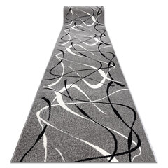 Rugsx ковровая дорожка Silver Choco, серая, 120 см цена и информация | Ковры | kaup24.ee