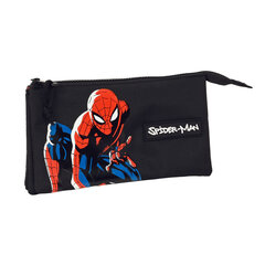 Kolme tõmblukuga pinal Spiderman Hero (22 x 12 x 3 cm) hind ja info | Pinalid | kaup24.ee