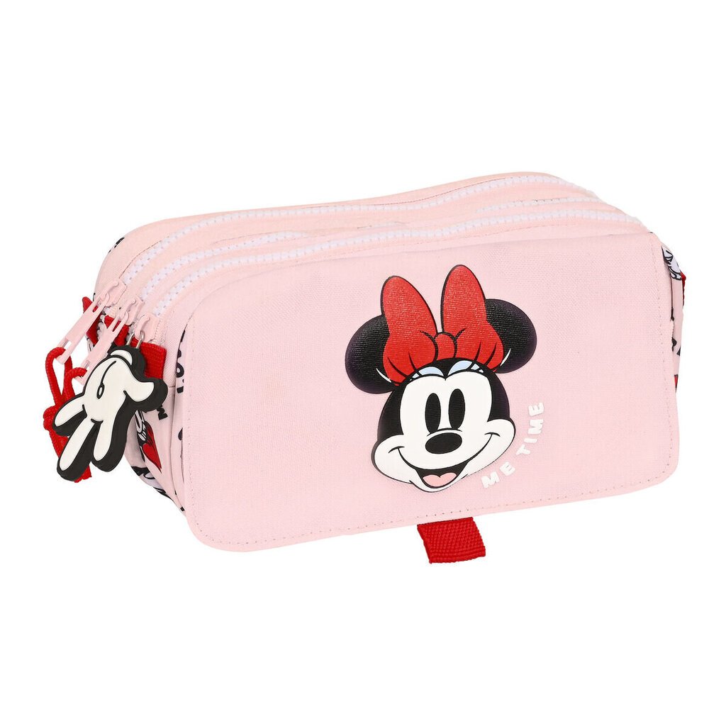 Kolme tõmblukuga pinal Minnie Mouse Me time (21,5 x 10 x 8 cm) hind ja info | Pinalid | kaup24.ee