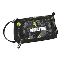 Школьный пенал Kelme Jungle, чёрный / серый / лимонный, 20 x 11 x 8.5 cм цена и информация | Пенал | kaup24.ee