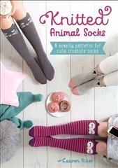 Knitted Animal Socks: 6 novelty patterns for cute creature socks hind ja info | Tervislik eluviis ja toitumine | kaup24.ee