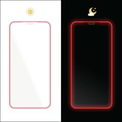 Fluo Glass kaitseklaas Iphone 11 6,1" punane hind ja info | Ekraani kaitsekiled | kaup24.ee