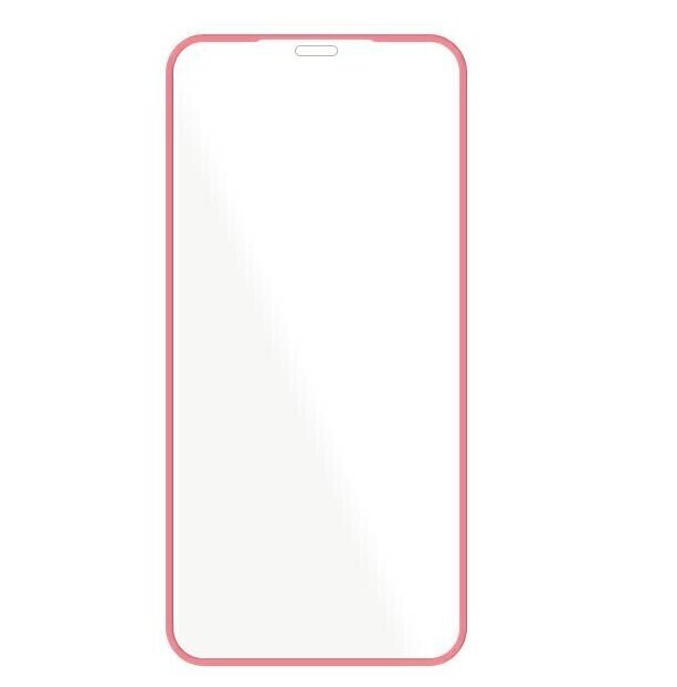 Fluo Glass kaitseklaas Iphone 11 Pro Max 6,5" punane цена и информация | Ekraani kaitsekiled | kaup24.ee