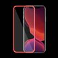 Fluo Glass kaitseklaas Iphone X/XS 5,8" punane hind ja info | Ekraani kaitsekiled | kaup24.ee