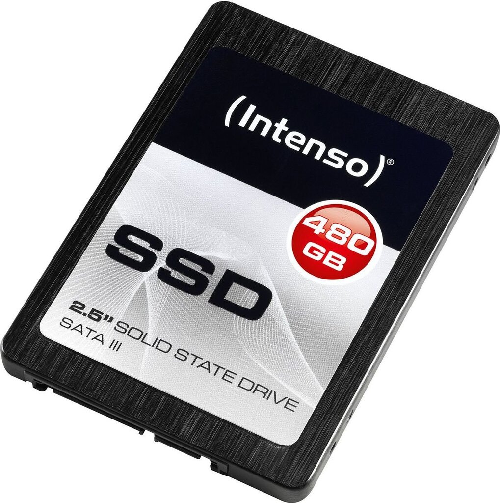 Intenso 480GB SATA3 (3813450) цена и информация | Sisemised kõvakettad (HDD, SSD, Hybrid) | kaup24.ee