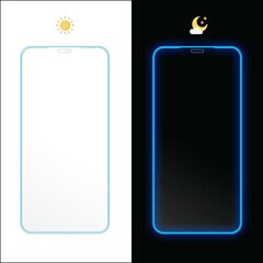 Fluo Glass kaitseklaas Iphone 11 Pro Max 6,5" sinine hind ja info | Ekraani kaitsekiled | kaup24.ee