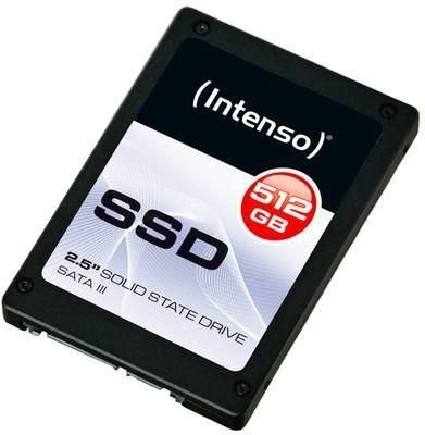 Kõvaketas INTENSO 3812450 SSD 512 GB 2.5" SATA3 цена и информация | Sisemised kõvakettad (HDD, SSD, Hybrid) | kaup24.ee