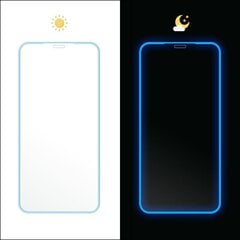 Fluo Glass kaitseklaas Iphone 13 Pro Max sinine hind ja info | Ekraani kaitsekiled | kaup24.ee
