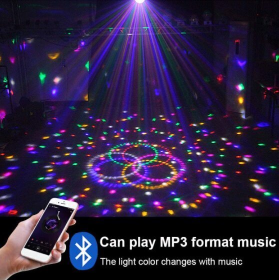 LED-projektor MP3-mängija ja Bluetooth hind ja info | Peokaunistused | kaup24.ee