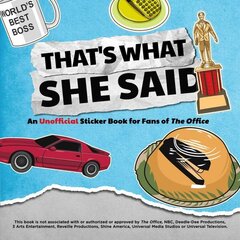 That's What She Said: An Unofficial Sticker Book for Fans of the Office hind ja info | Tervislik eluviis ja toitumine | kaup24.ee