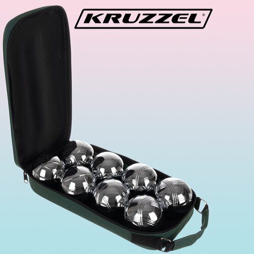 Petanki komplekt 8 palli Kruzzel hind ja info | Vabaõhumängud | kaup24.ee