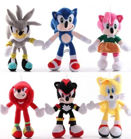 Sonic the Hedgehog pehme mänguasi, Sonic Exe, 30 cm hind ja info | Pehmed mänguasjad | kaup24.ee