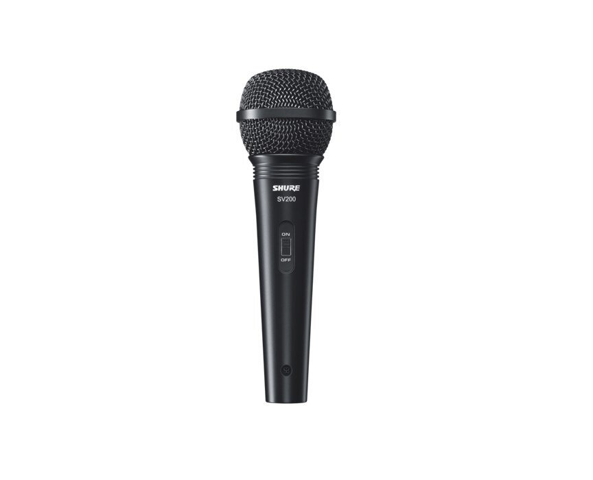 Shure SV200 mikrofon Must karaoke mikrofon hind ja info | Mikrofonid | kaup24.ee