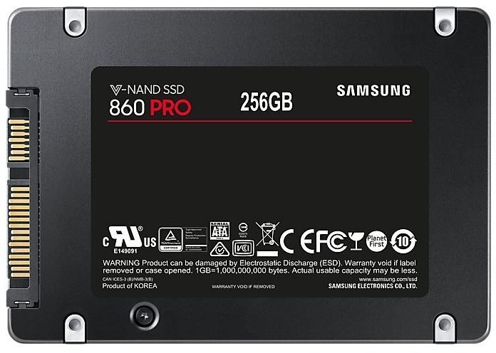 SAMSUNG 256GB 860 PRO SSD 2.5 SATA hind ja info | Sisemised kõvakettad (HDD, SSD, Hybrid) | kaup24.ee
