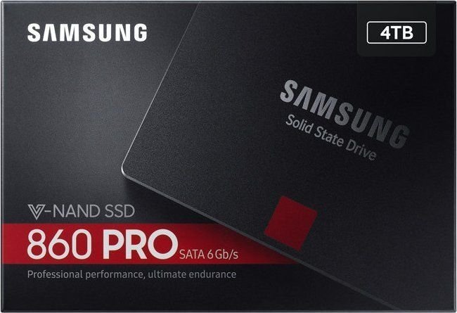Samsung 860 PRO 4TB SATA3 (MZ-76P4T0B/EU) цена и информация | Sisemised kõvakettad (HDD, SSD, Hybrid) | kaup24.ee