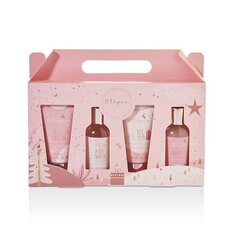 Набор для ванны The Kind Edit Co Utopia Pamper Collection для женщин: средство для мытья тела, 100 мл + шампунь, 100 мл + лосьон для тела, 50 мл + скраб для лица, 50 мл цена и информация | Масла, гели для душа | kaup24.ee