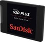 SanDisk Plus SATA3 SDSSDA-1T00-G26, 1TB цена и информация | Sisemised kõvakettad (HDD, SSD, Hybrid) | kaup24.ee