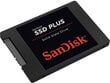 SanDisk SSD Plus 120ГБ SATA3 (SDSSDA-120G-G27) цена и информация | Sisemised kõvakettad (HDD, SSD, Hybrid) | kaup24.ee