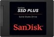 SanDisk SSD Plus 120ГБ SATA3 (SDSSDA-120G-G27) цена и информация | Sisemised kõvakettad (HDD, SSD, Hybrid) | kaup24.ee