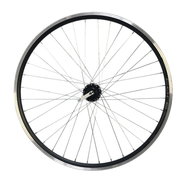 27.5" Esiratas, Bikeland QR esirumm, 36H, alumiinium, topeltpöid, D-V-brake, CORE, värv: must (4406) hind ja info | Muud jalgratta varuosad | kaup24.ee