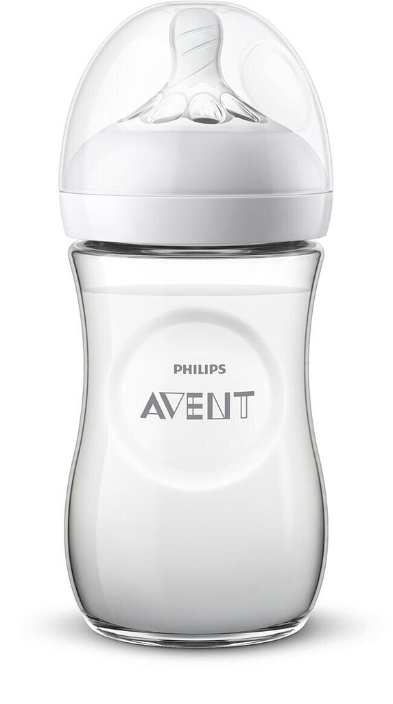 Lutipudel Philips Avent Natural SCF070/23, 1 kuu+, 260 ml цена и информация | Lutipudelid ja aksessuaarid | kaup24.ee