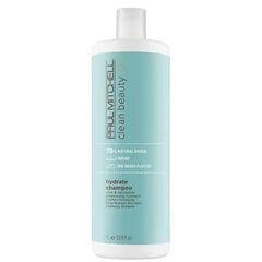 Šampoon kuivadele juustele Paul Mitchell Clean Beauty Hydrate, 1000 ml hind ja info | Šampoonid | kaup24.ee