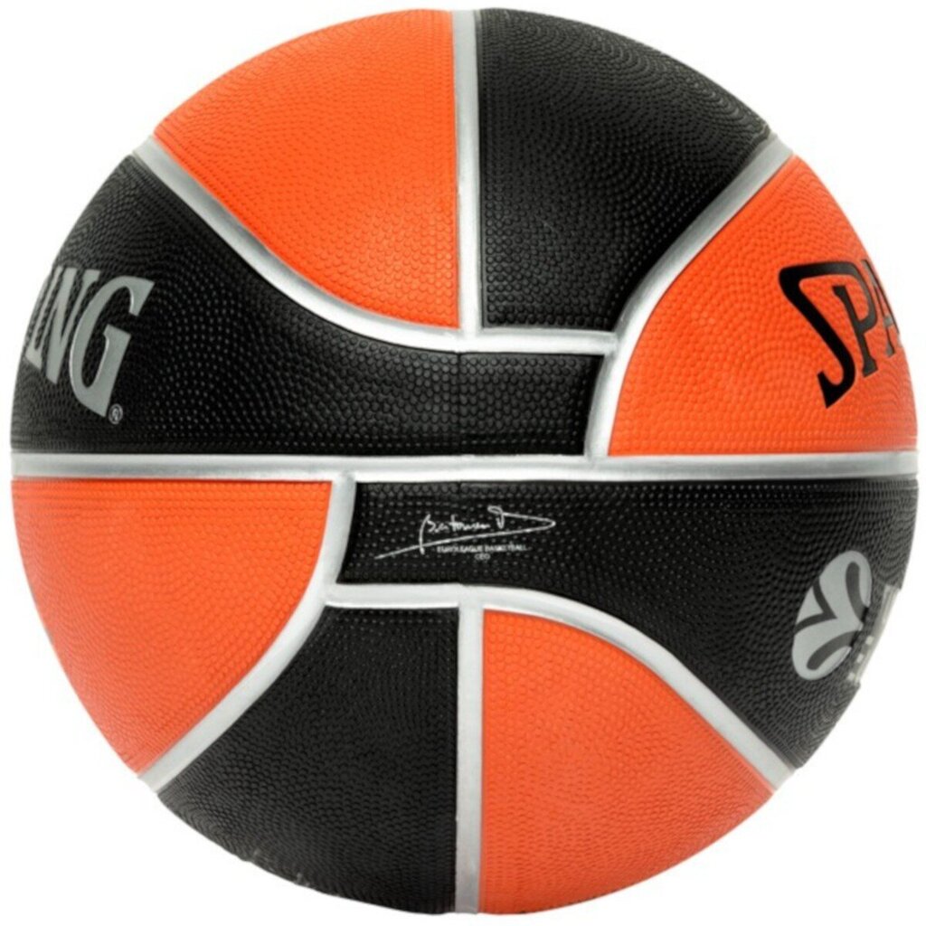 Korvpalli pall Spalding Euroleague TF-150, suurus 6, pruun цена и информация | Korvpallid | kaup24.ee