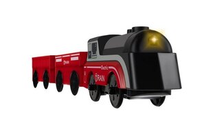 Электрический локомотив Kruzzel 19879, красный цена и информация | Развивающий мелкую моторику - кинетический песок KeyCraft NV215 (80 г) детям от 3+ лет, бежевый | kaup24.ee