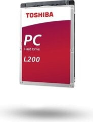 Toshiba L200 1TB SATA3 (HDWL110EZSTA) цена и информация | Внутренние жёсткие диски (HDD, SSD, Hybrid) | kaup24.ee