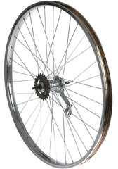 26" Tagaratas 559-24, tagarumm 1k, 36H, teras/nikkel (94С) 3546 цена и информация | Другие запчасти для велосипеда | kaup24.ee